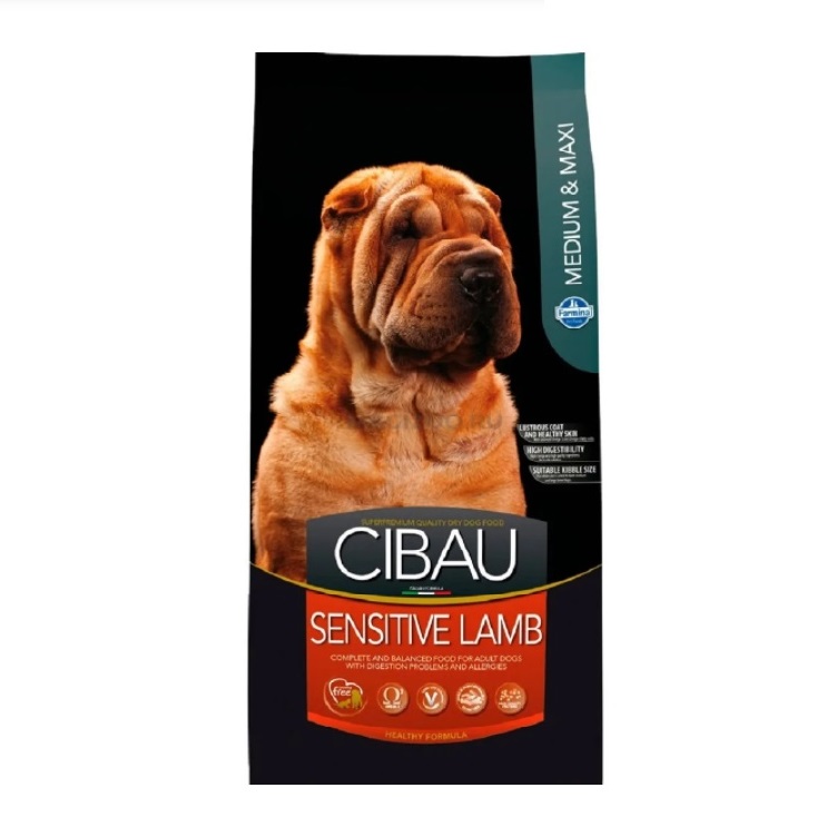 Корм для собак Farmina Cibau Sensitive Lamb Medium & Maxi 12 kg