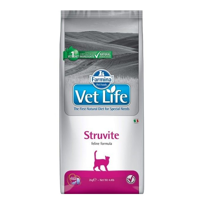 Корм для кошек Farmina VET LIFE Natural Diet Cat Struvite 2 KG