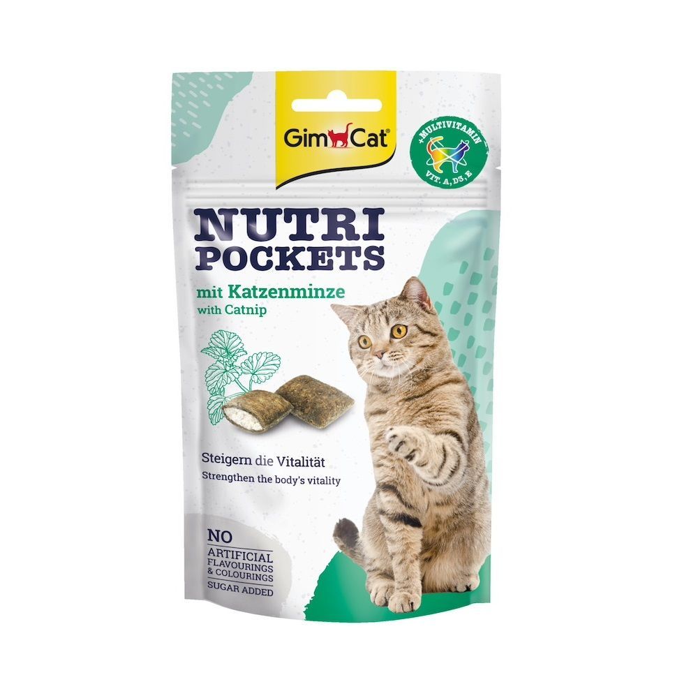 Лакомство для кошек Gimcat Nutri catnip 60 g