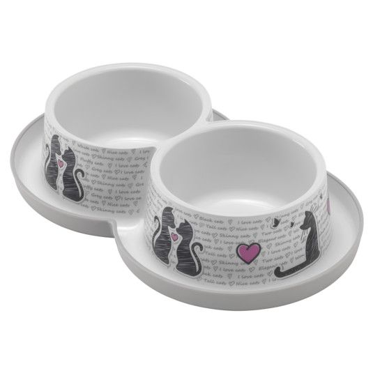 Миска для кошек Cats Love Double