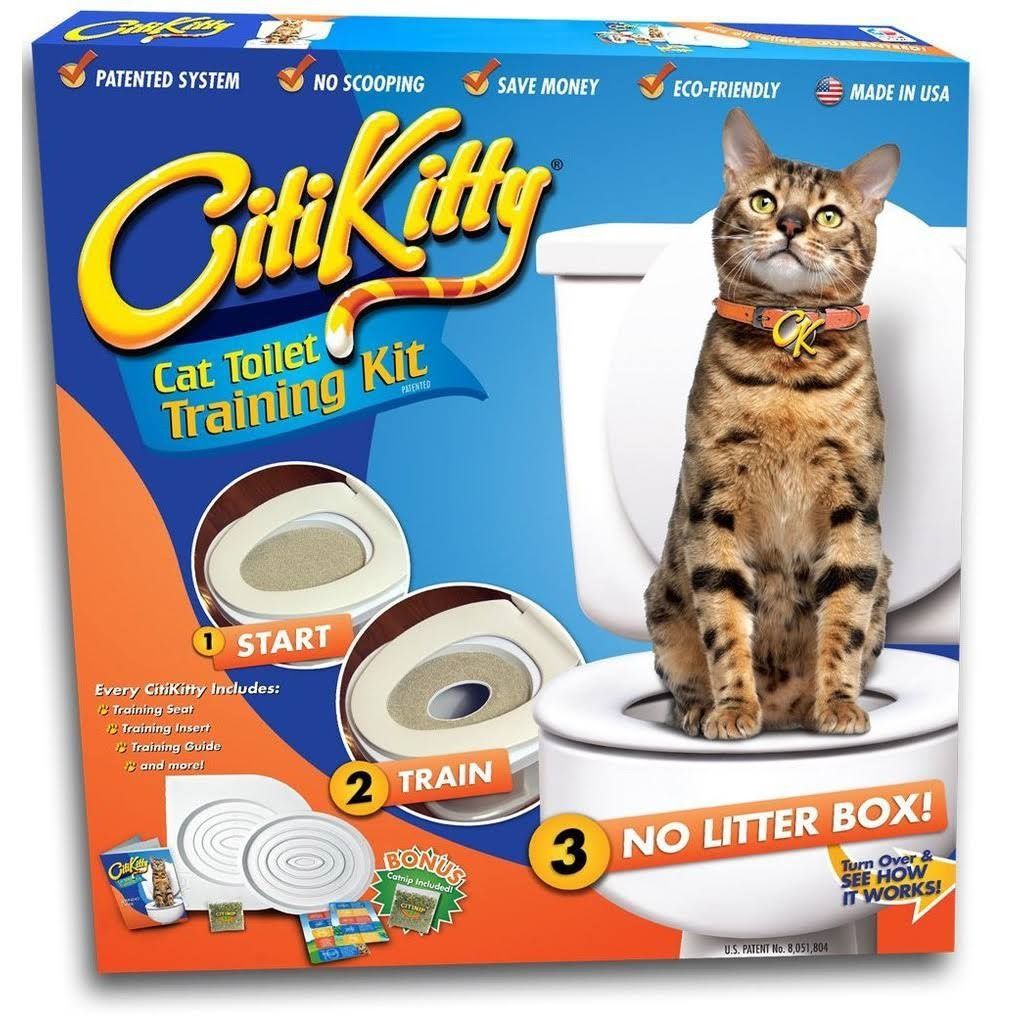 Interactive Интерактивная крышка приучающая кошек к унитазу Citi Kitty - Image 1