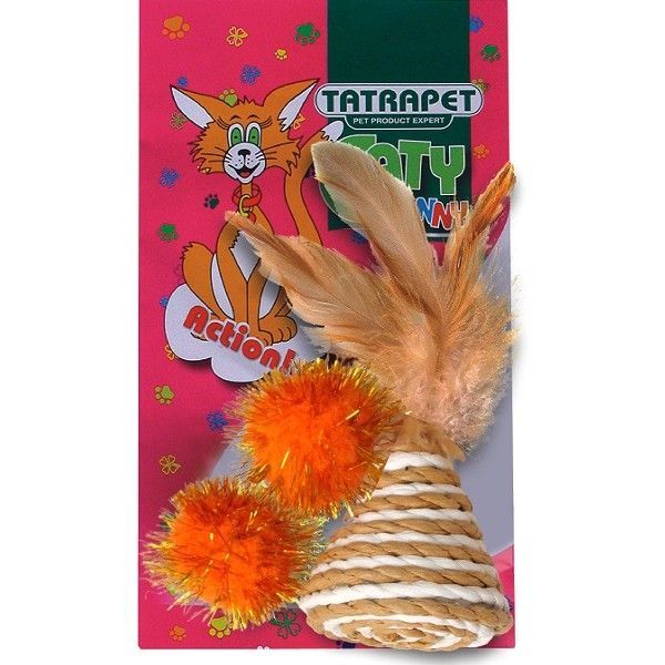 Набор игрушек для кошек 3,5-5см/2 шт.