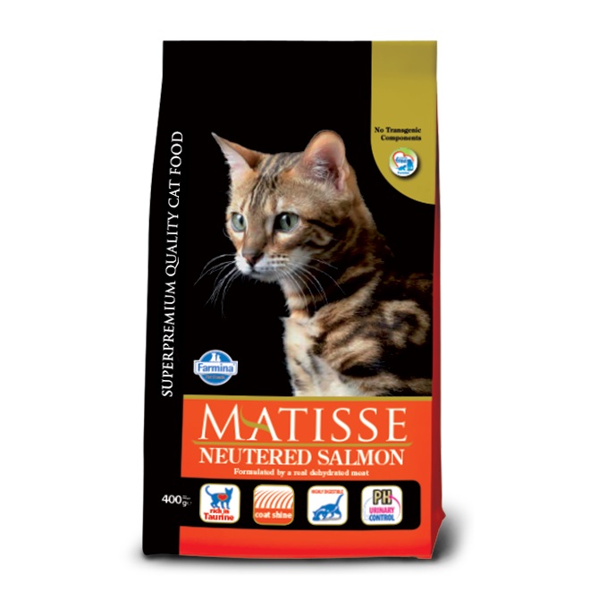 159_23_matisse-neutered-salmon@web Корм для кошек Farmina Matisse Neutered Salmon 10 kg — изображение 1