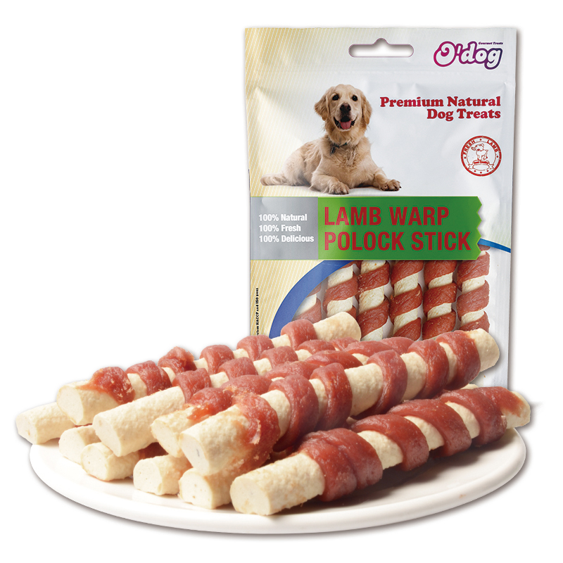 Лакомство для собак Odog Lamb Pollck Stick 100g.
