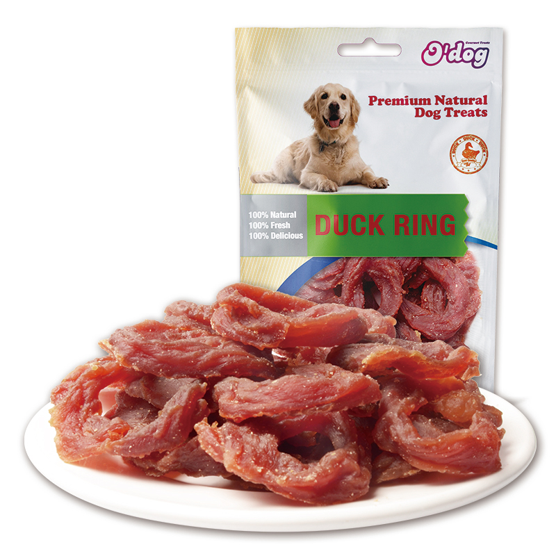MJ12-Duck-Ring Лакомство для собак Odog Duck ring 100g. - Image 1
