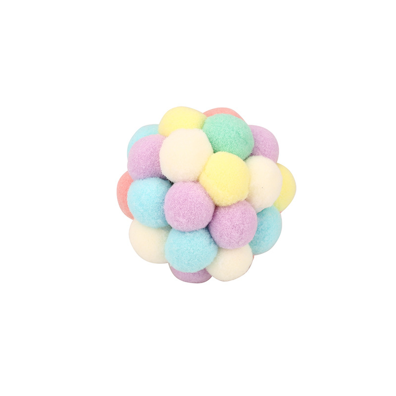 Игрушка для кошек и собак Молекула мягкая 10 см