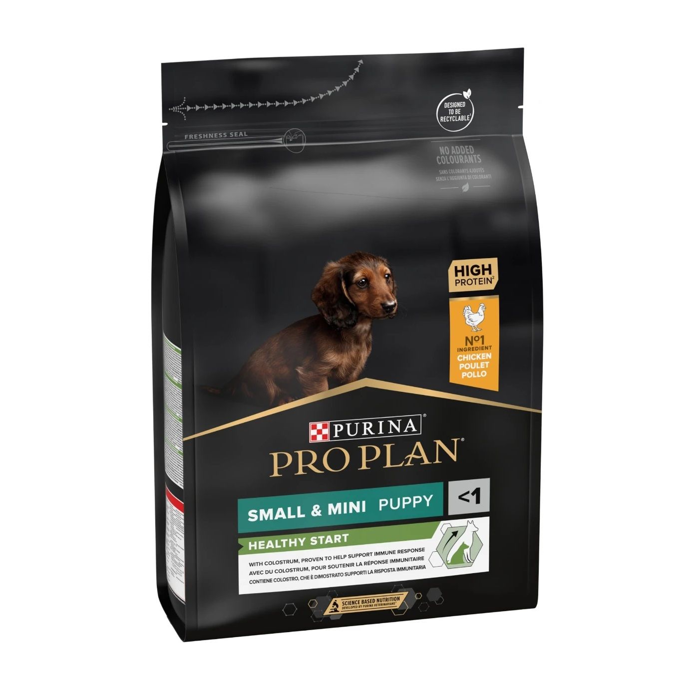 download Корм для щенков малых собак Purina Pro Plan Helth and Wellbeing, 1 кг - Image 1