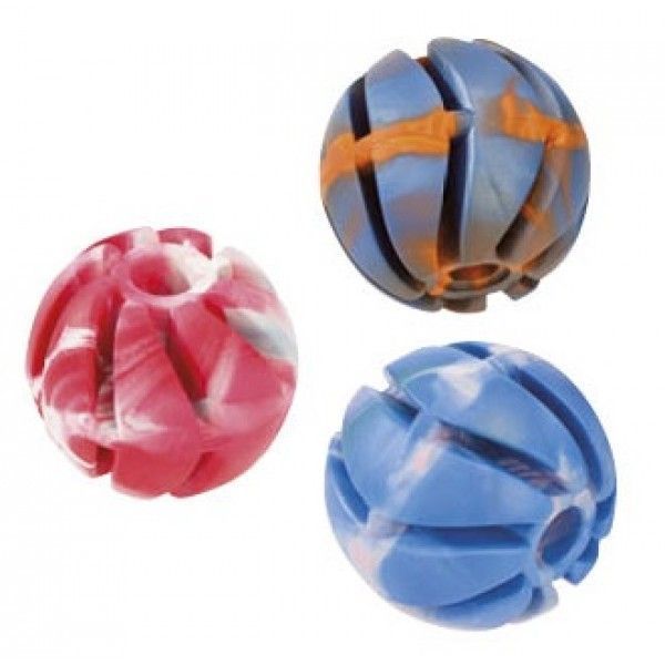 lopta-spirala-z-tvrdej-gumy-dental-gum-5cm-20200309084212-484_32 (1) Шарик-спираль из твердой резины ДЕНТАЛ ГУМ 5см - Image 1