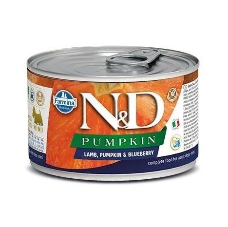 Корм для собак Farmina n&d dog lamb pumpkin blueberry mini wet 140 g
