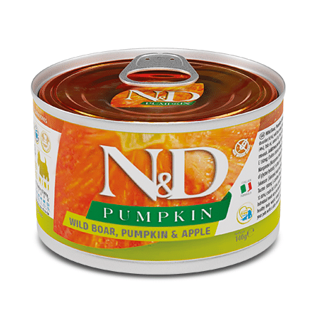 Корм для собак Farmina n&d dog wild boar pumpkin mini 140 g