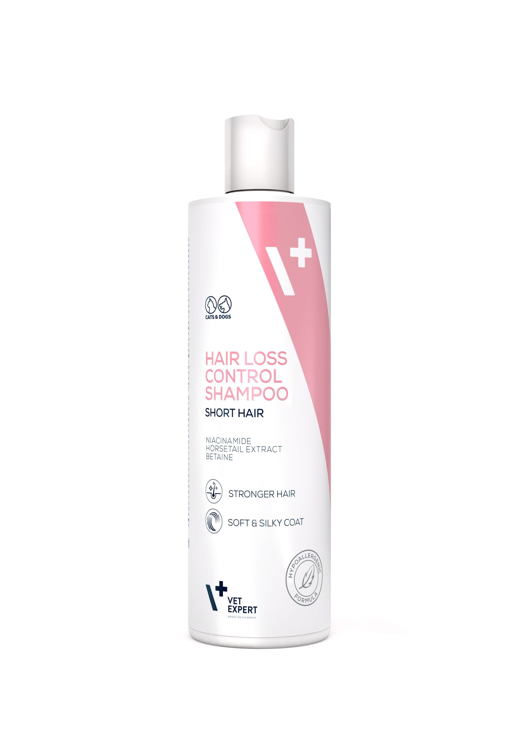 Sampon-pentru-caini-si-pisici-cu-blana-scurta-HAiR-LOSS-CONTROL-Vet-Expert-250-ml-scaled Шампунь для собак и кошек с короткой шерстью HAIR LOSS CONTROL Vet Expert, 250 мл — изображение 1