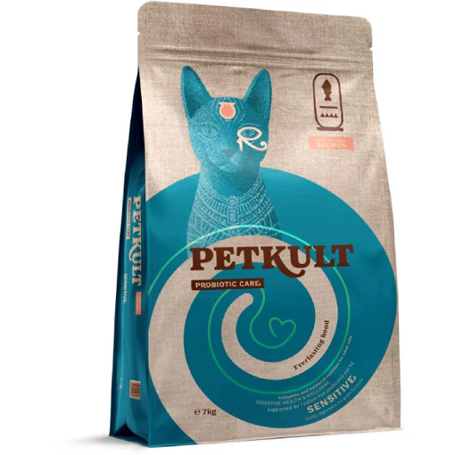 194796_510x.progressive.png Сухой корм для кошек Petkult Cat Probiotics Sensitive Fresh Salmon 7 кг - Image 1