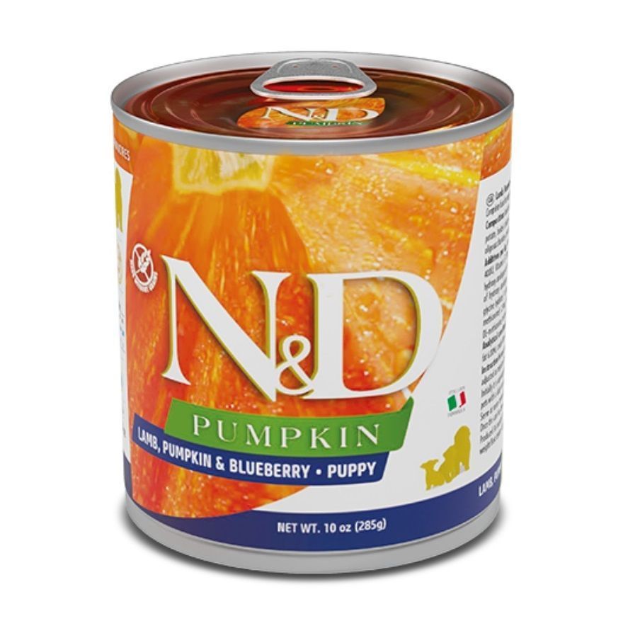 Влажный корм для щенков N&D Dog Lamb & Blueberry Puppy 285 g / 2550
