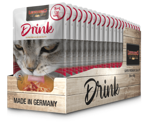 Влажные корма для кошек Leonardo Drink Beef (суп с говядиной)