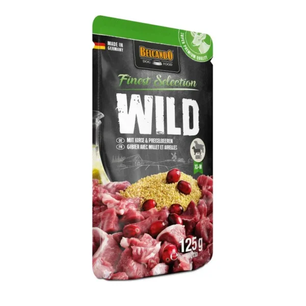 Влажные корма для собак Belcando Дичь и Клюква 125gr - Image 4
