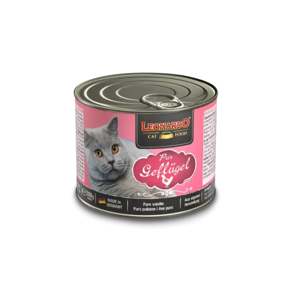 Влажные корма для кошек Leonardo Сhicken (курица) 200gr — изображение 2