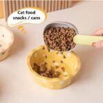Керамическая миска для кошек в горошек — изображение 6