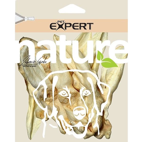 Сушеные белые кроличьи уши (лакомство), 5 шт., PET EXPERT nature