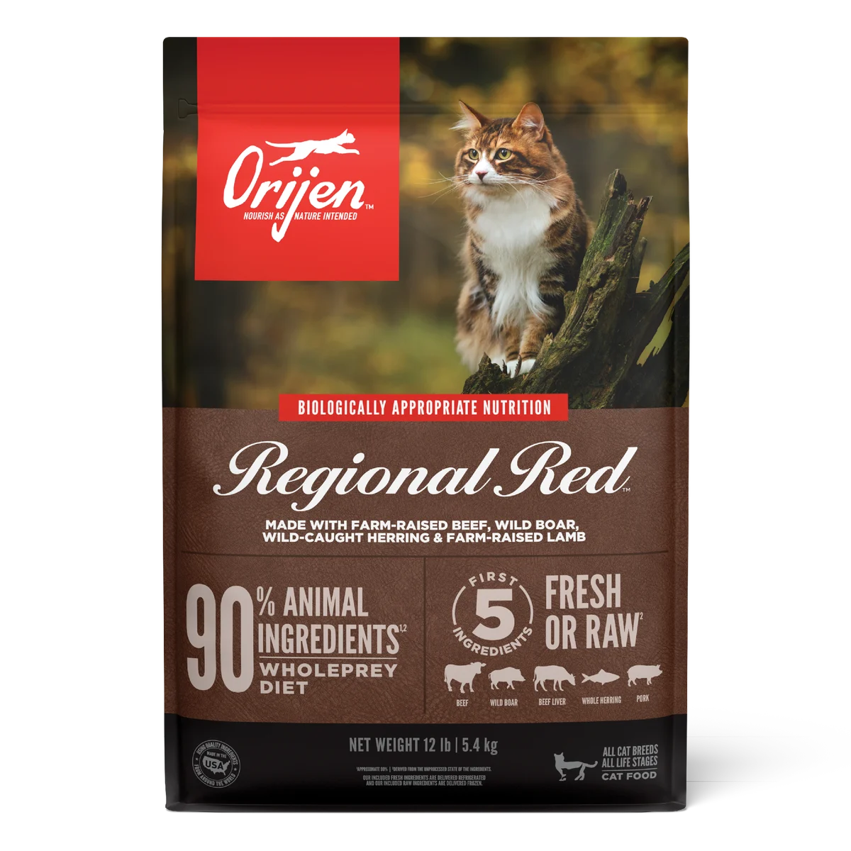 ORI Cat Regional Red PDP-1A Orijen Regional Red 5.4 kg — изображение 1